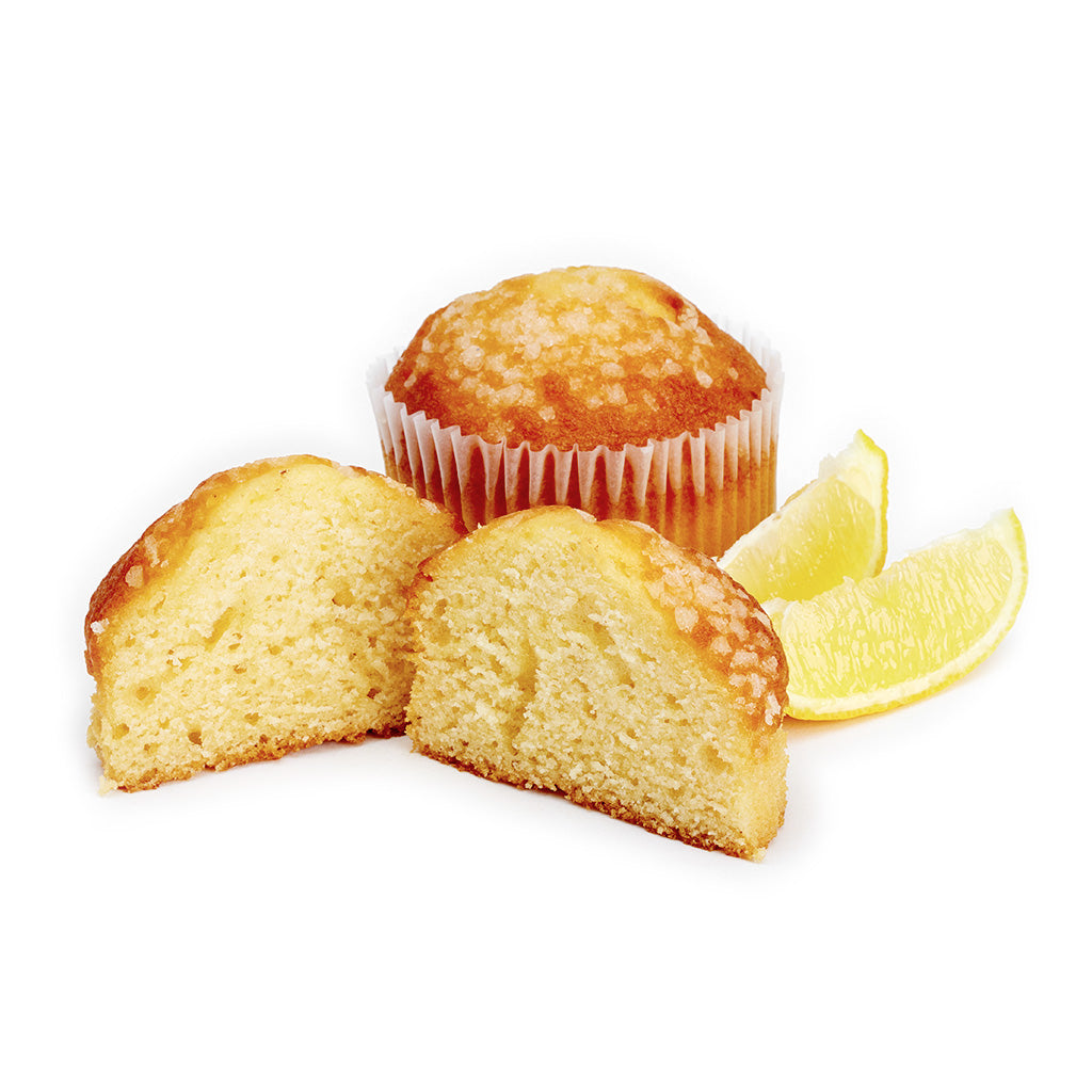 Muffin sabor a limón